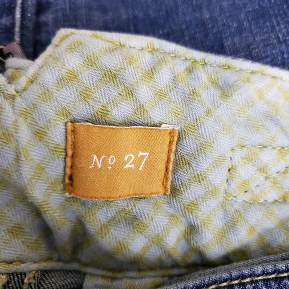 Pilcro Anthropologie Sailor Jeans Slim Straight Ankle Dark Wash Denim - Picture 7 of 10